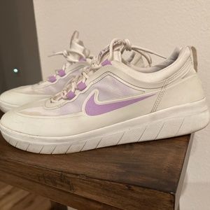 Nike SB Nyjah Free 2 Summit White and Lilac